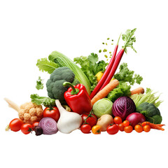 Background With Organic Fresh Vegetables. Healthy Food.