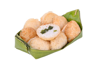 Thai coconut pancake (kanom krok) on transparent png