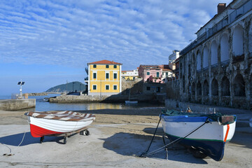 Te village of Castellabate, Italy.