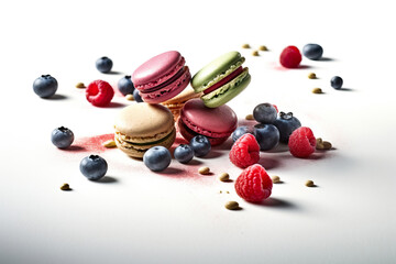 macaroons on a plate