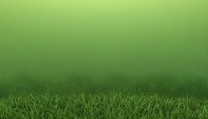 Fototapeta na wymiar Seamless Green Gradient Background with Soft Grass Texture