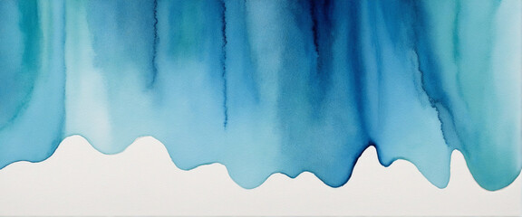  Watercolor backdrop spots Stripe detail for design. The color of the sea wave. Blue