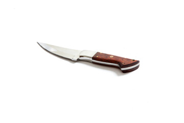 Fototapeta premium Kitchen knife isolated with clipping path 