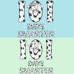 101 Days Of School Dalmatian Dog,
Dalmatian 100th Day Of School, 
Dalmatian 100th Day Of School png,
Dalmatian 100th Day Of School SVG.
Ai file.