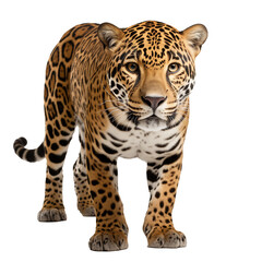 Jaguar on a transparent background.