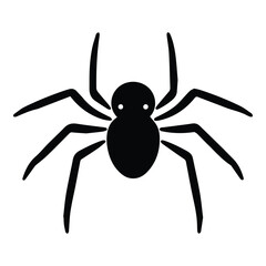 Spyder Flat Icon Isolated On White Background