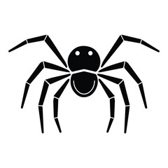 Spyder Flat Icon Isolated On White Background