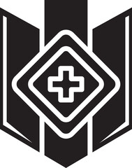 Obraz premium Shield Icon Illustration