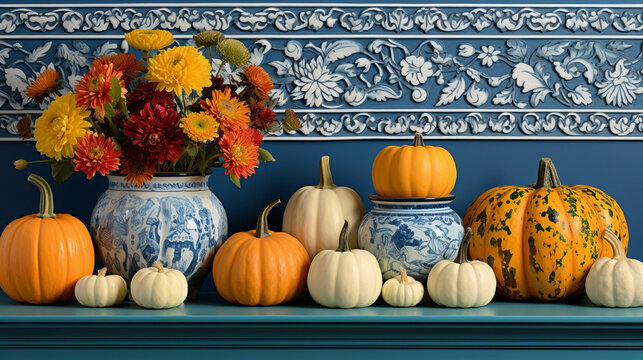pumpkins and gourds   high definition(hd) photographic creative image