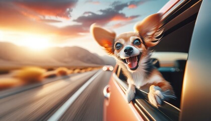 Road Trip Euphoria: The Ultimate Dog's Adventure - 733309287