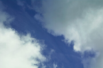 Beautiful blue skies with beautiful clouds