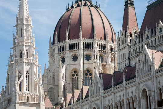 Budapest parliament building in Hungary
