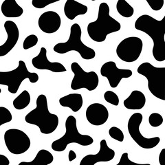 Cow print svg pattern