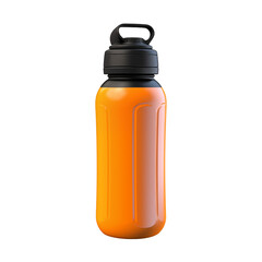 Gym water bottle isolated on transparent background, png