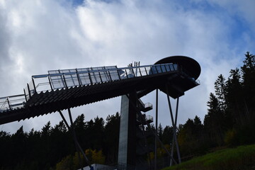 largest ski jump in the world M&uuml;hlenkopfschanze Willingen; Germany; Hesse