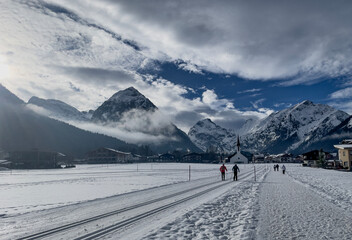 Cross-country ski trail in Pertisau am Achensee