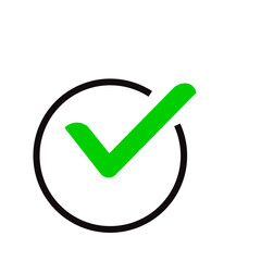 Green checkmark icon
