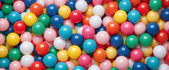Fototapeta na wymiar Colorful balls background