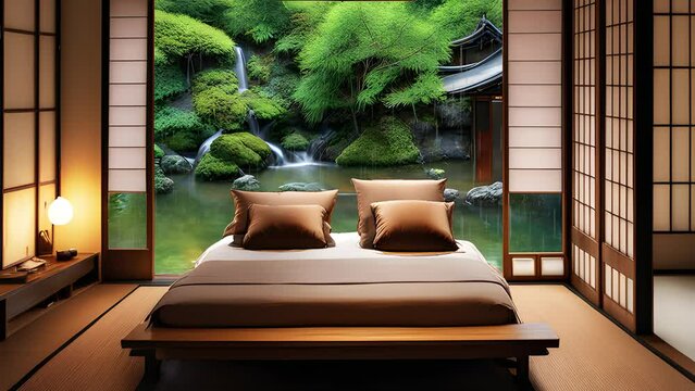 the sound of rain in a comfortable bed