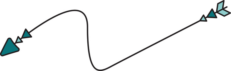 Decorative Arrow Symbol Illustration