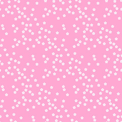 背景パターン素材　桜のシンボル（B_5_4）
