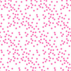 背景パターン素材　桜のシンボル（B_2_4）
