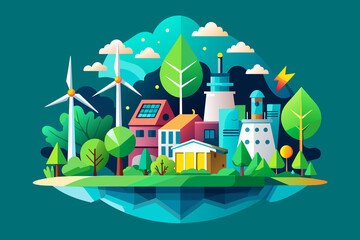 ESG, Environmental, Social, and Corporate Governance, to propel renewable and green energy innovations, achieving carbon-free, sustainable solutions, and significantly reducing CO2 emissions.