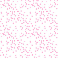 背景パターン素材　桜のシンボル（B_6_4）
