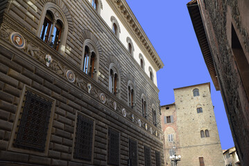Palais Renaissance à Pistoia en Toscane. Italie