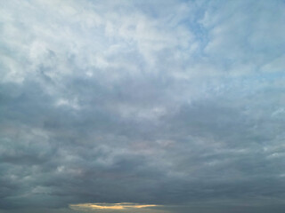 Obraz premium Beautiful Colours of Sky and Clouds During Sunset