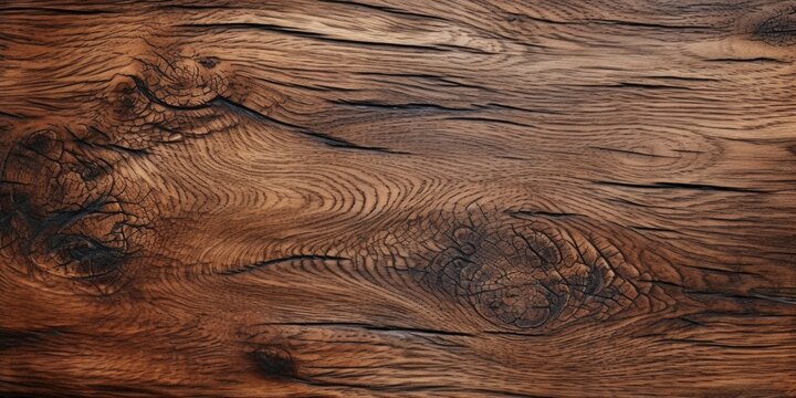 A detailed view of the texture and patterns on a wood surface. This image can be used in various design projects