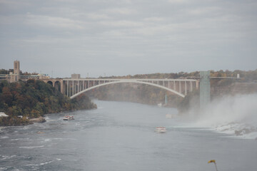 Bridge at Niagara Falls in Canada