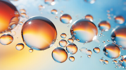 abstract spherical molecular structures