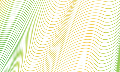 Abstract stylish wavy lines background.