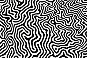 Black and White Optical Illusion