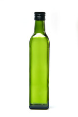 Green glass bottle