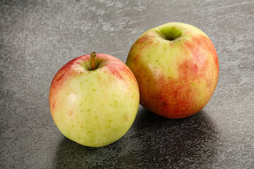 Sweet juicy ripe organic apples