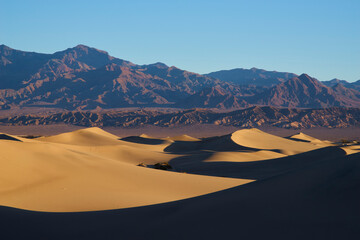 Fototapeta na wymiar US National Parks - Death Valley National Park. Desert Regions