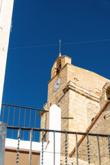 Medieval church in Xodos village, Comunidad Valenciana, Spain