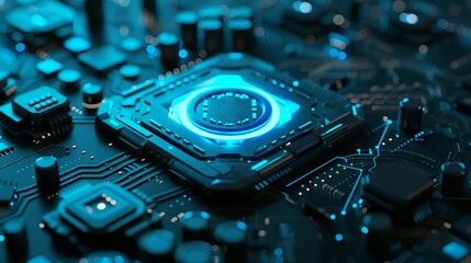 PCB Design logo concept