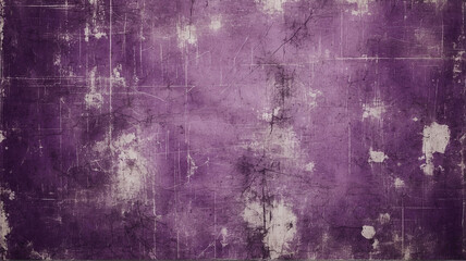 Obraz premium Purple background in grunge style with many cracks