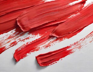 Pennellate dinamiche in colori vivaci su sfondo neutro

