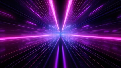 Obraz premium Background with colorful neon effect. Generate AI image