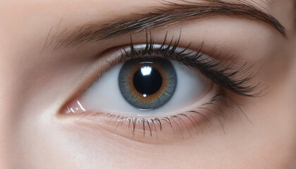 Obraz premium wonderful female eye - close up