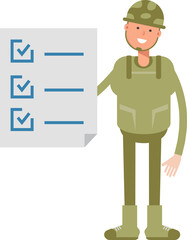 Soldier Character and Check List Document

