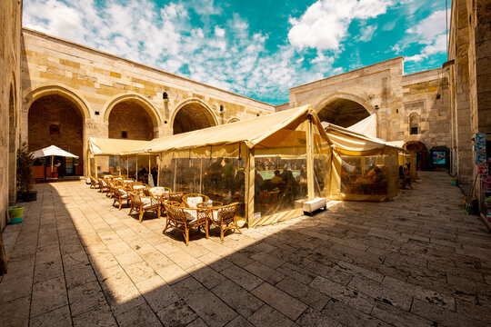 Cifte Minareli Medrese (Double Minaret Thelogical Schools). The structure is located at the city center. The structure has the biggest portal among the other theological schools in Anatolia. Sivas .