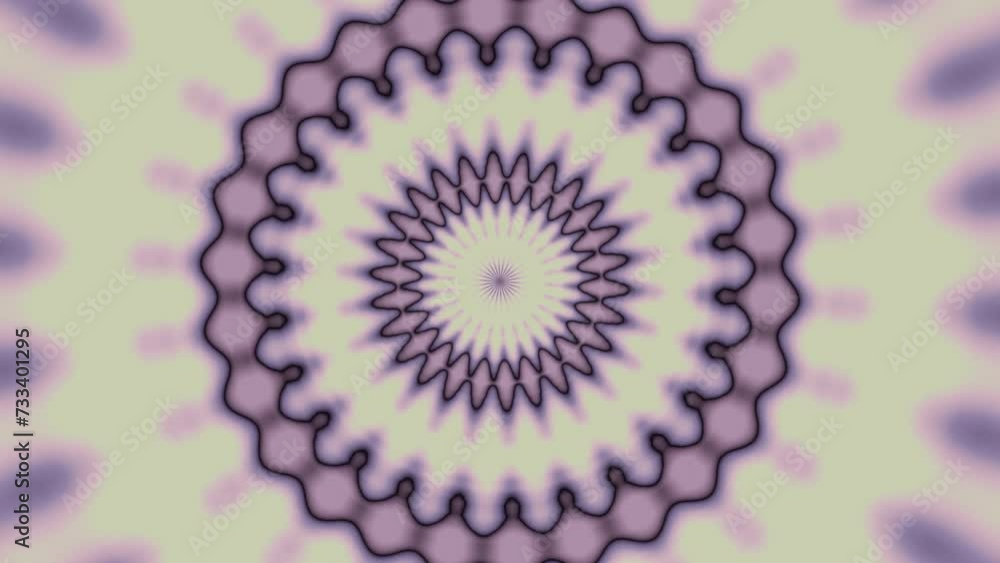 Poster seamless looped abstract background in 3d, presenting a distinct and imaginative perspective on a pa