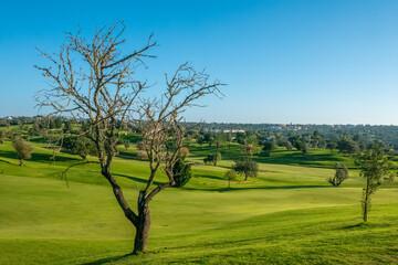 The charming inland countryside of the Algarve region of Portugal