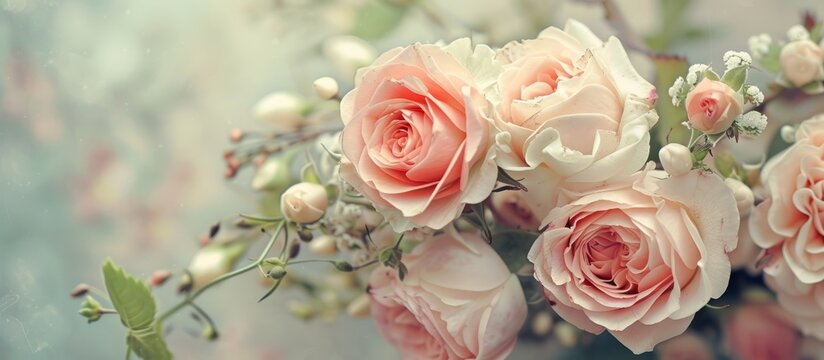 Vintage Charm Meets Spring Blossom: A Beautiful Bouquet of Vintage, Spring, and Flowers in One Picture
