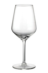 Wine Goblet glass  cut out on transparent